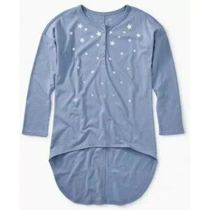 Tea Collection Silver Star Hi-Lo Tunic, Size 12